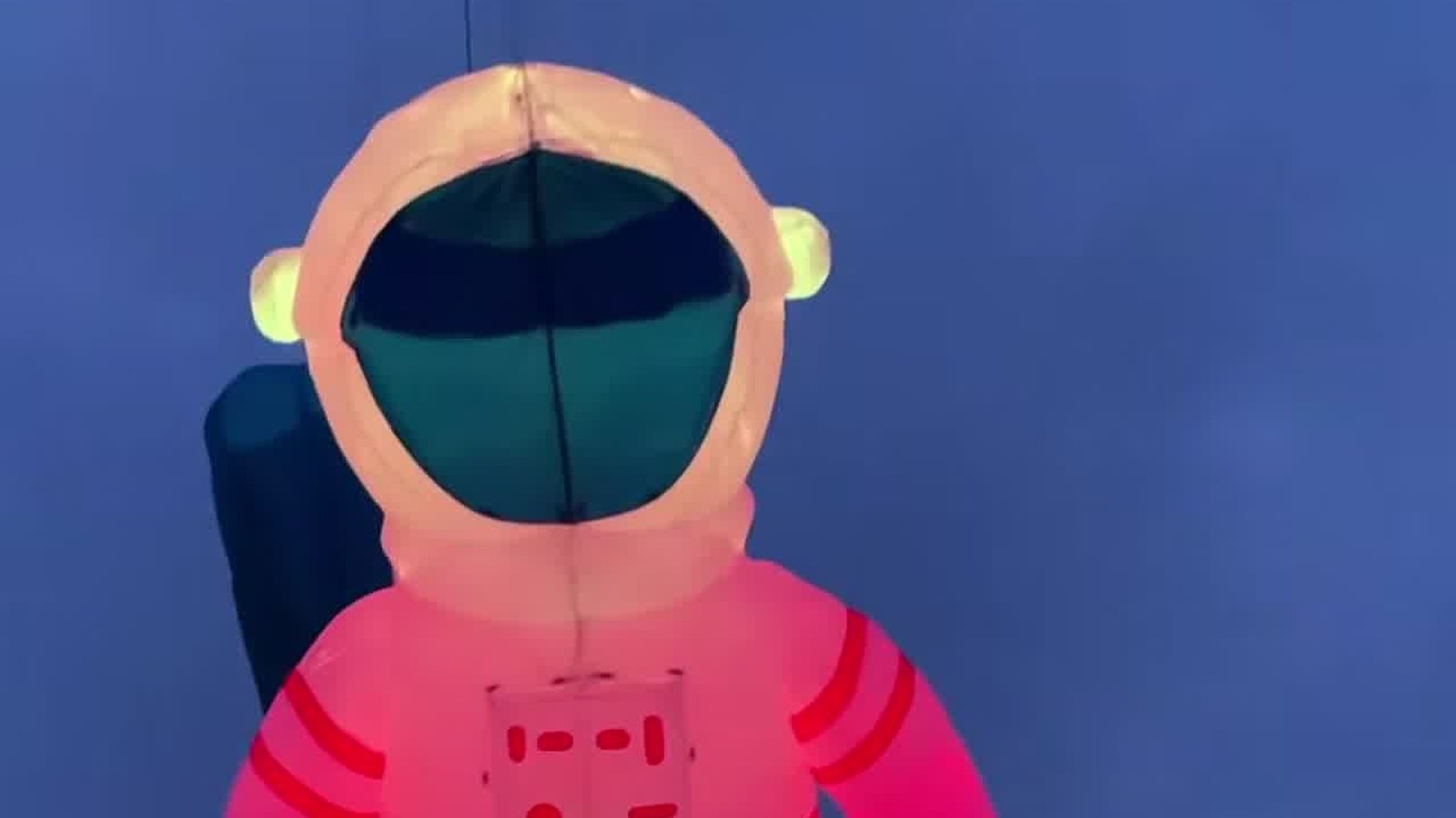 LED astronaut kite night fly Port Aransas